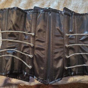 Black Steel Corset